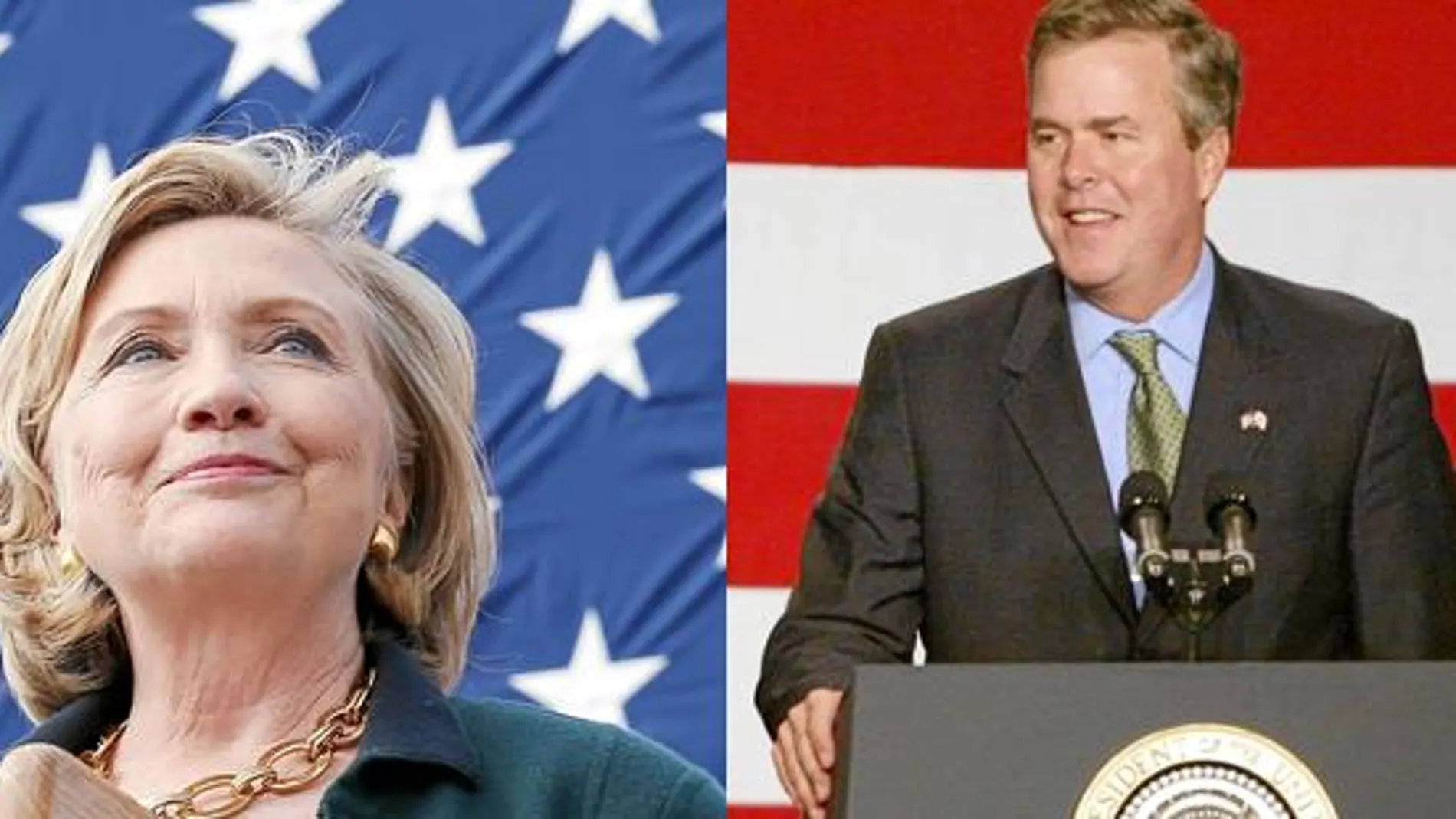 Hillary Clinton prepara su regreso a la arena política. Jeb Bush ha sido gobernador de Florida