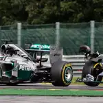  Hamilton: «Rosberg me ha dicho que lo hizo a propósito»