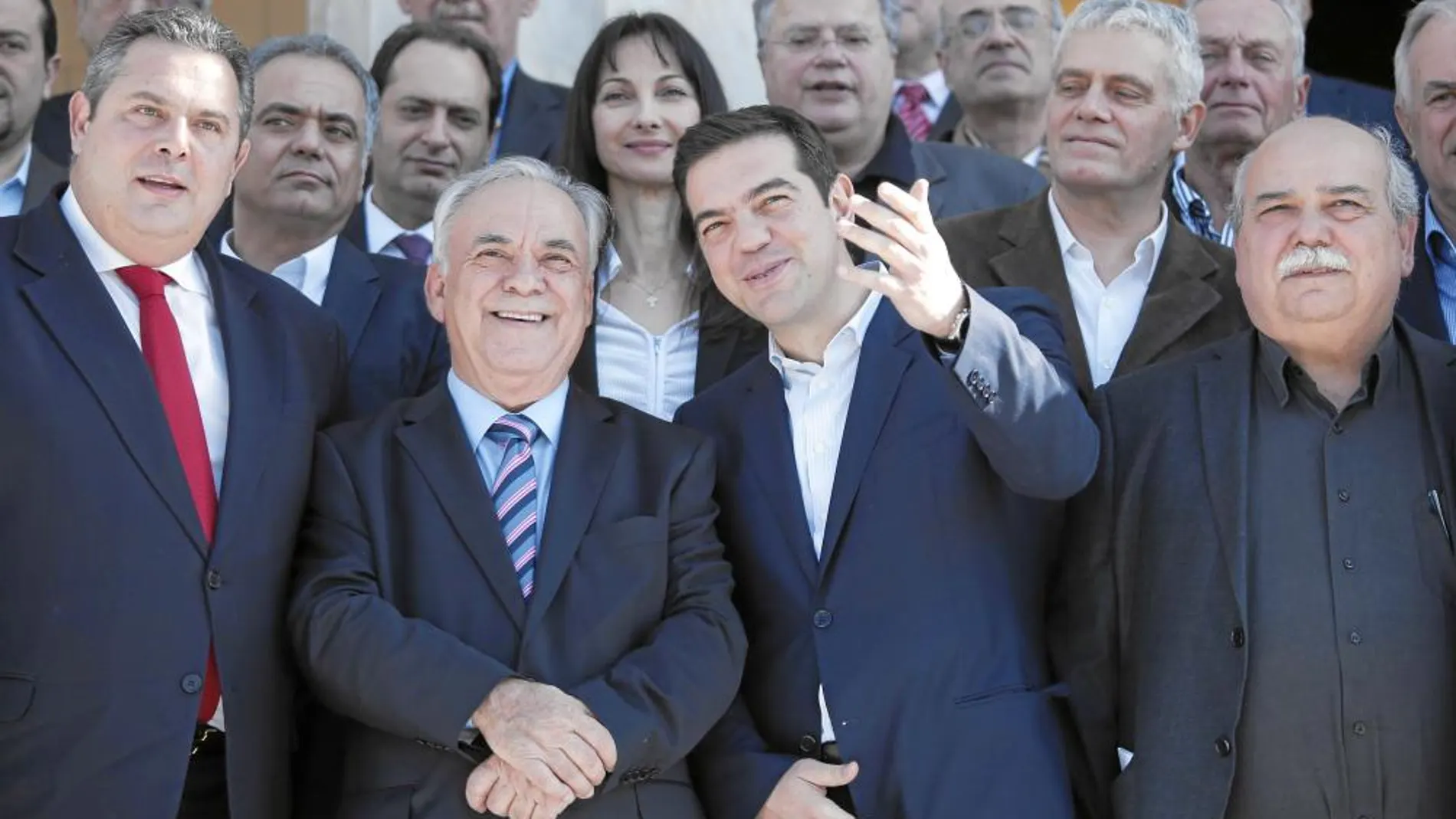 No hay mujeres en el Consejo de Ministros de Tsipras y sólo seis en los 40 cargos secundarios