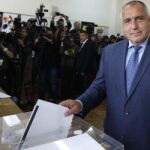 Boyko Borisov vota en Sofía.