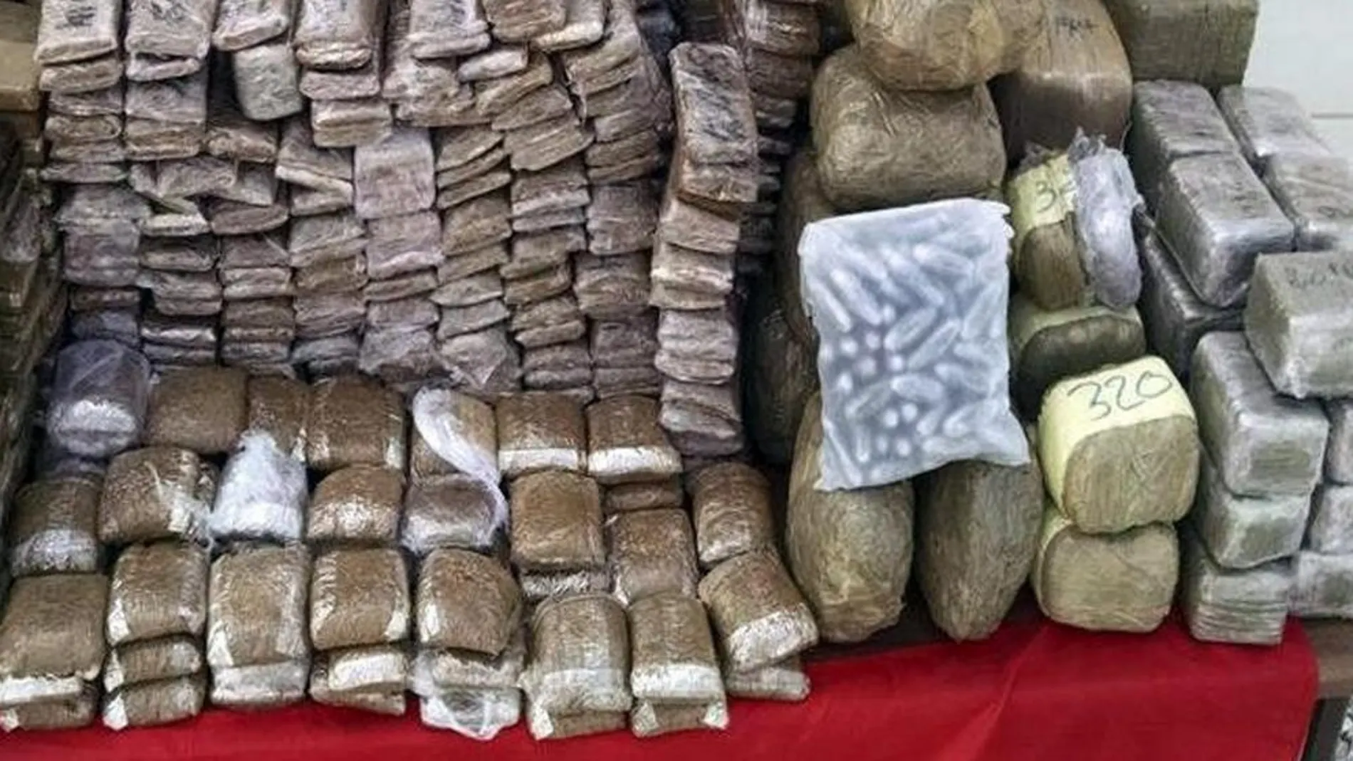 Tres militares, un guardia y un policía entre los 56 miembros de una red de tráfico de drogas