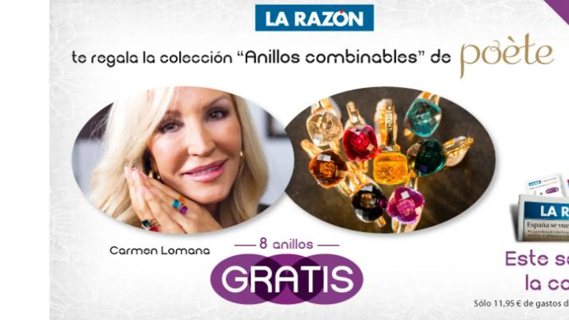 Anillos combinables Poète