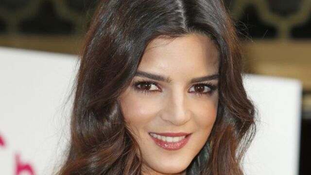 La actriz Clara lago durante la presentación de la chica Ipanema 2015