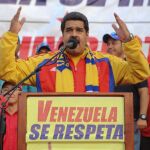 El presidente venezolano, Nicolás Maduro, durante un acto de Gobierno