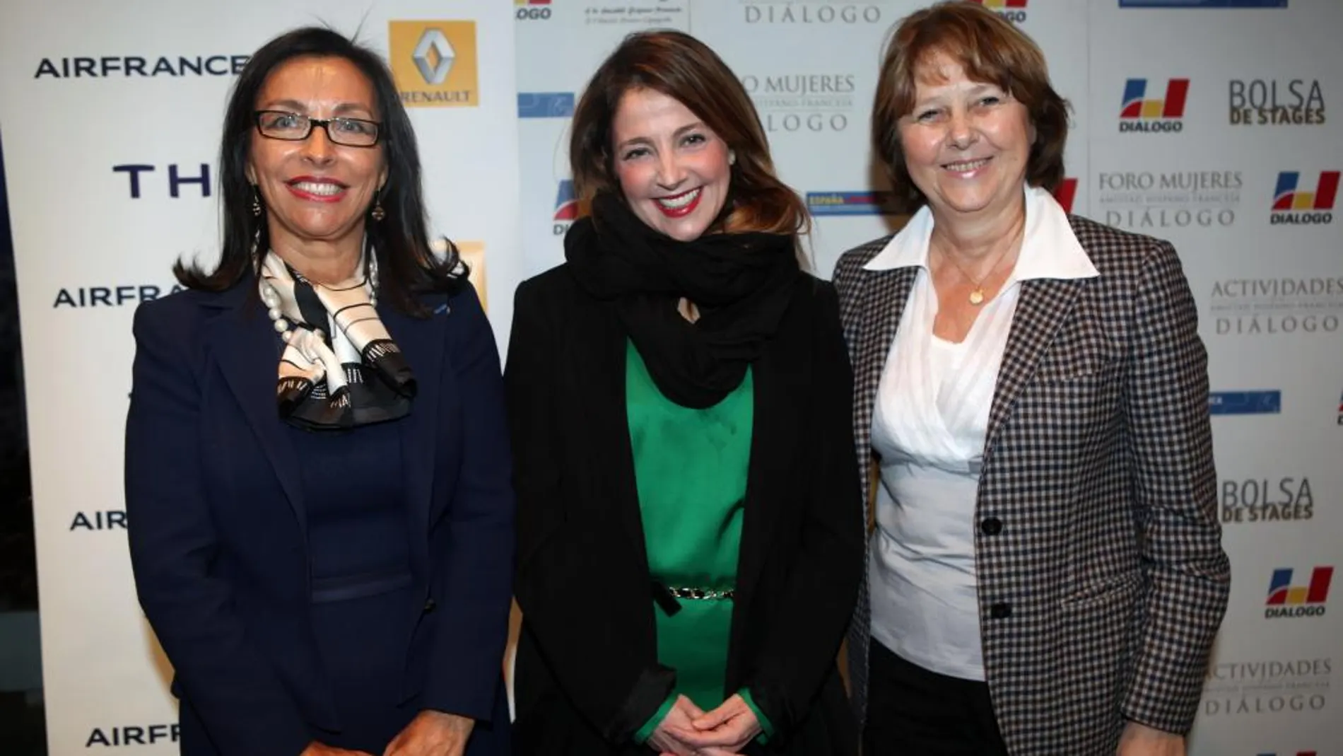 María Luisa de Contes, Irene Domínguez y Patricia Adam