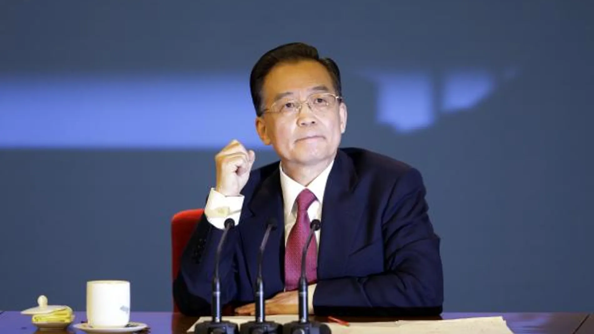 Wen Jiabao, jefe de gobierno chino entre 2003 y 2013