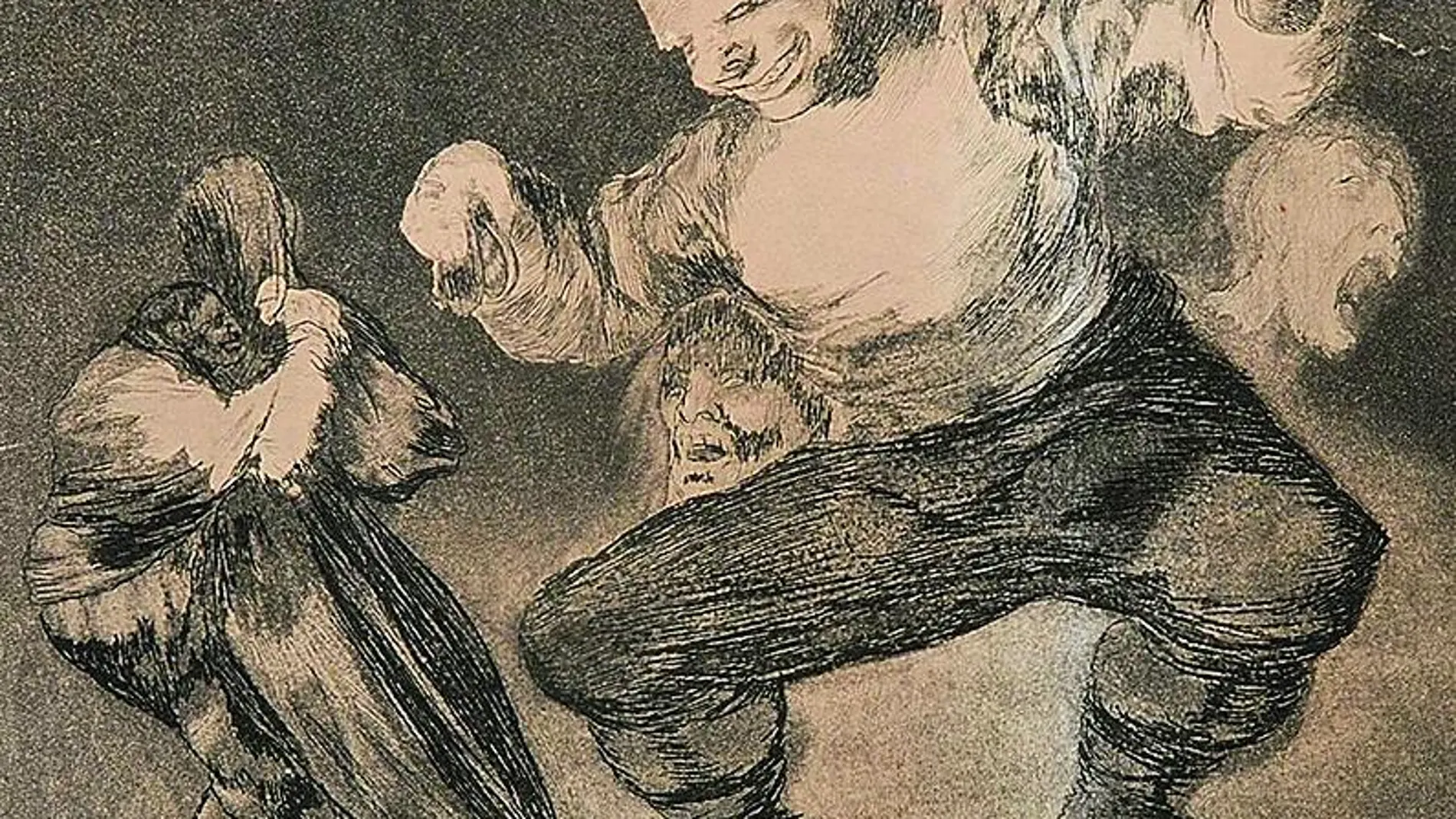 Una de las estampas de Francisco de Goya que han podido ser estudiadas
