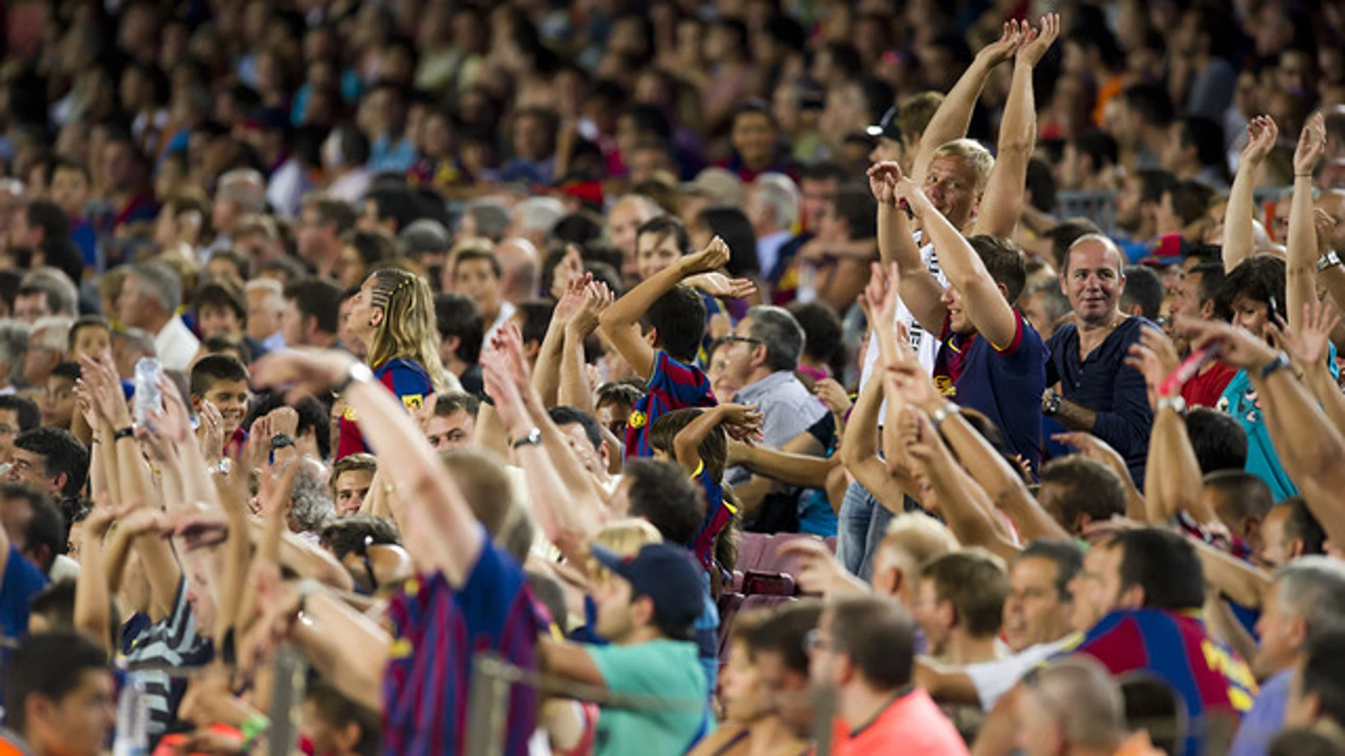 El Barça-PSG de anoche congregó a más de 82.000 espectadores
