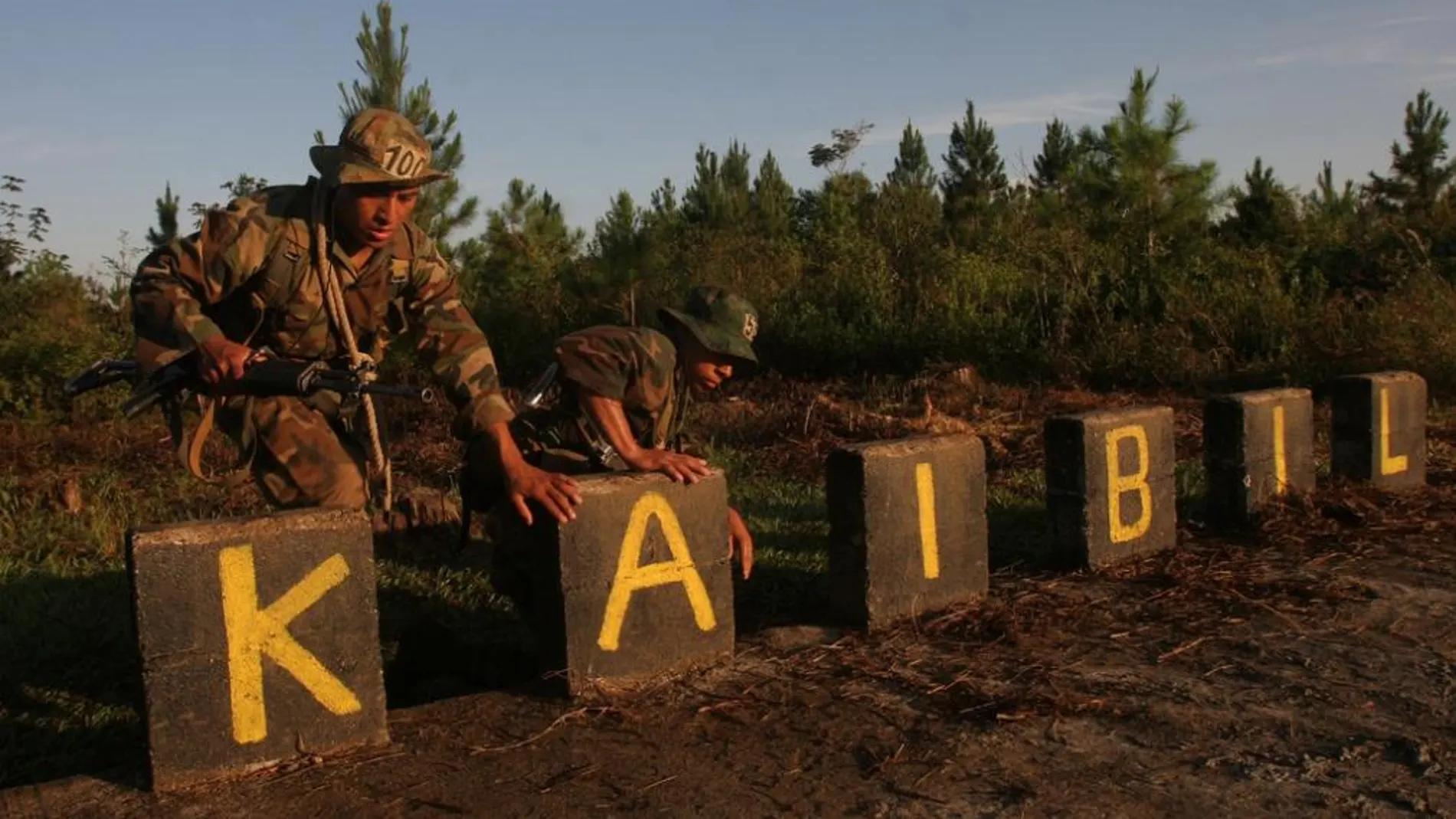 Los kaibiles es uno de los grupos militares más preparados del mundo