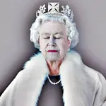 Imagen de la reina Isabel II tomada por el artista Chris Levine
