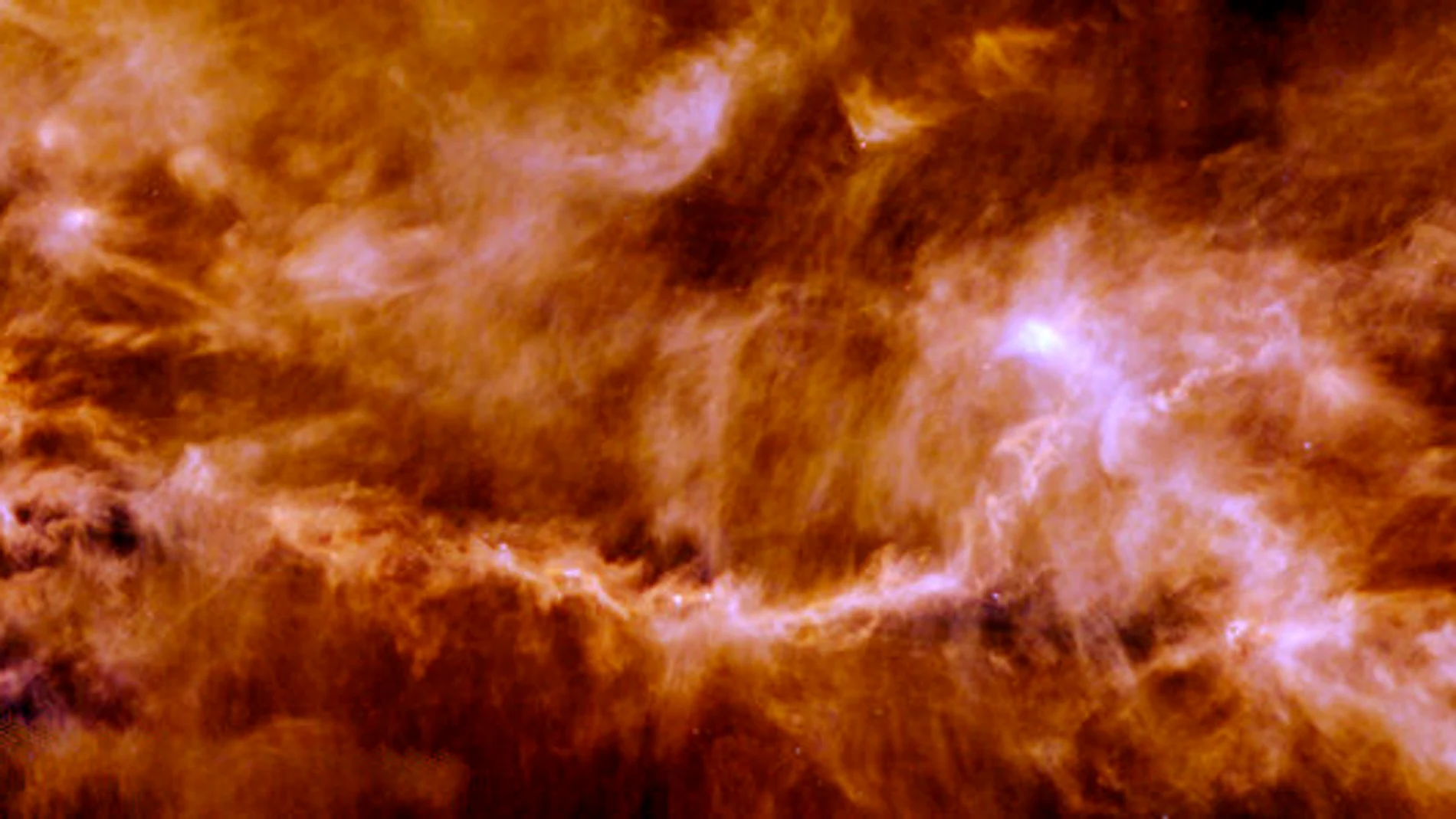 Estrellas formándose en la nube molecular Tauro