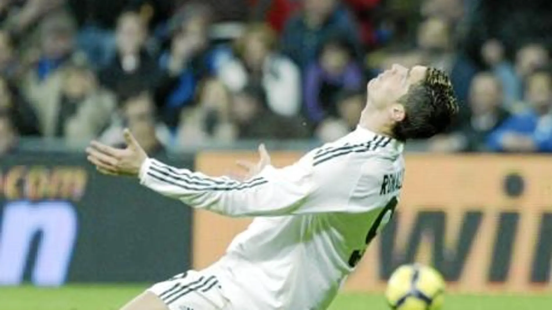 Cristiano Ronaldo, cuando jugaba en el Real Madrid