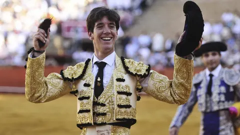 El diestro Esaú Fernández, en la pasada edición de la Feria de Abril