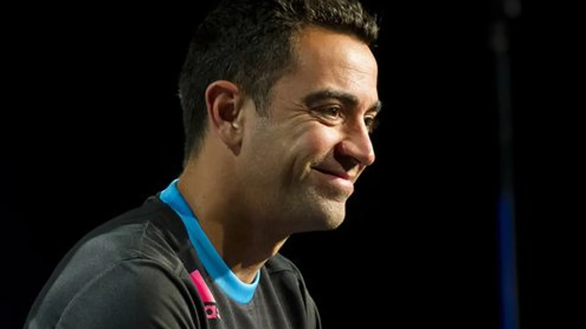 El jugador y capitán del FC Barcelona Xavi Hernández