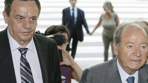 El constructor y ex presidente del FC. Barcelona, José Luis Núñez condenado por el «caso Hacienda».