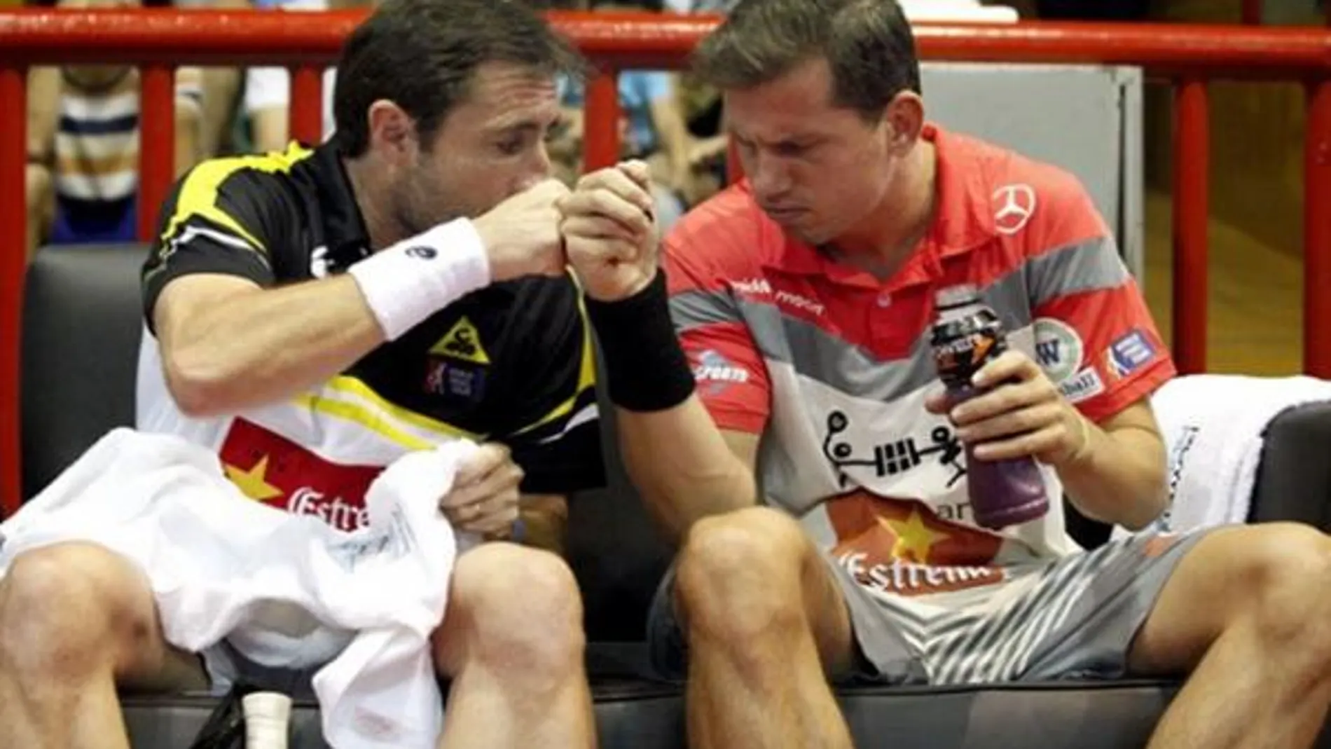 Paquito Navarro y Maxi Grabiel.