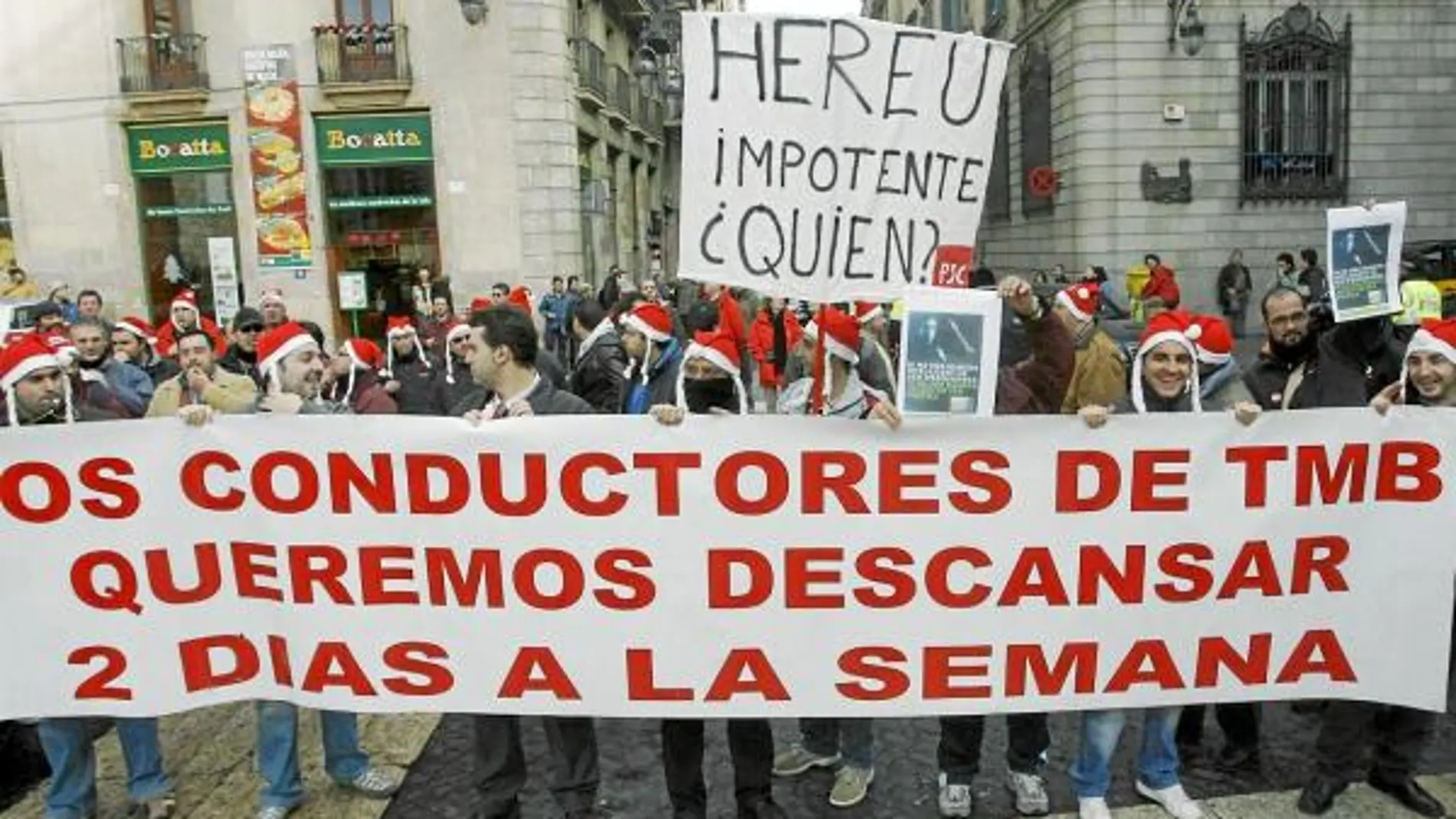 Barcelona sufre hoy otra huelga de bus ante la falta de acuerdo laboral