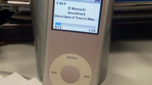 El iPod conserva las canciones tras seis años apagado