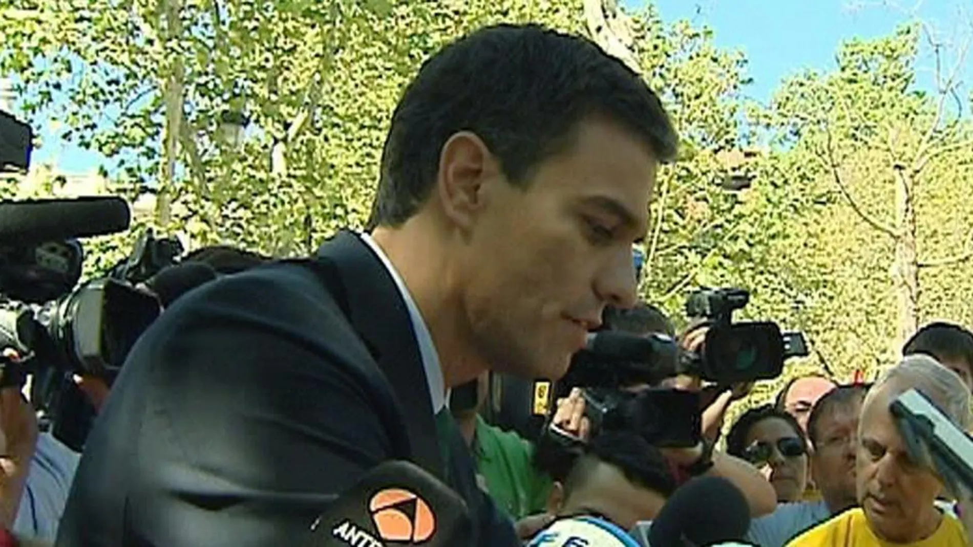 El secretario general del PSOE, Pedro Sánchez