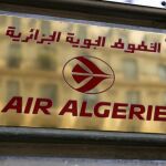 Logo de la compañía Air Algerie siniestrado ayer.