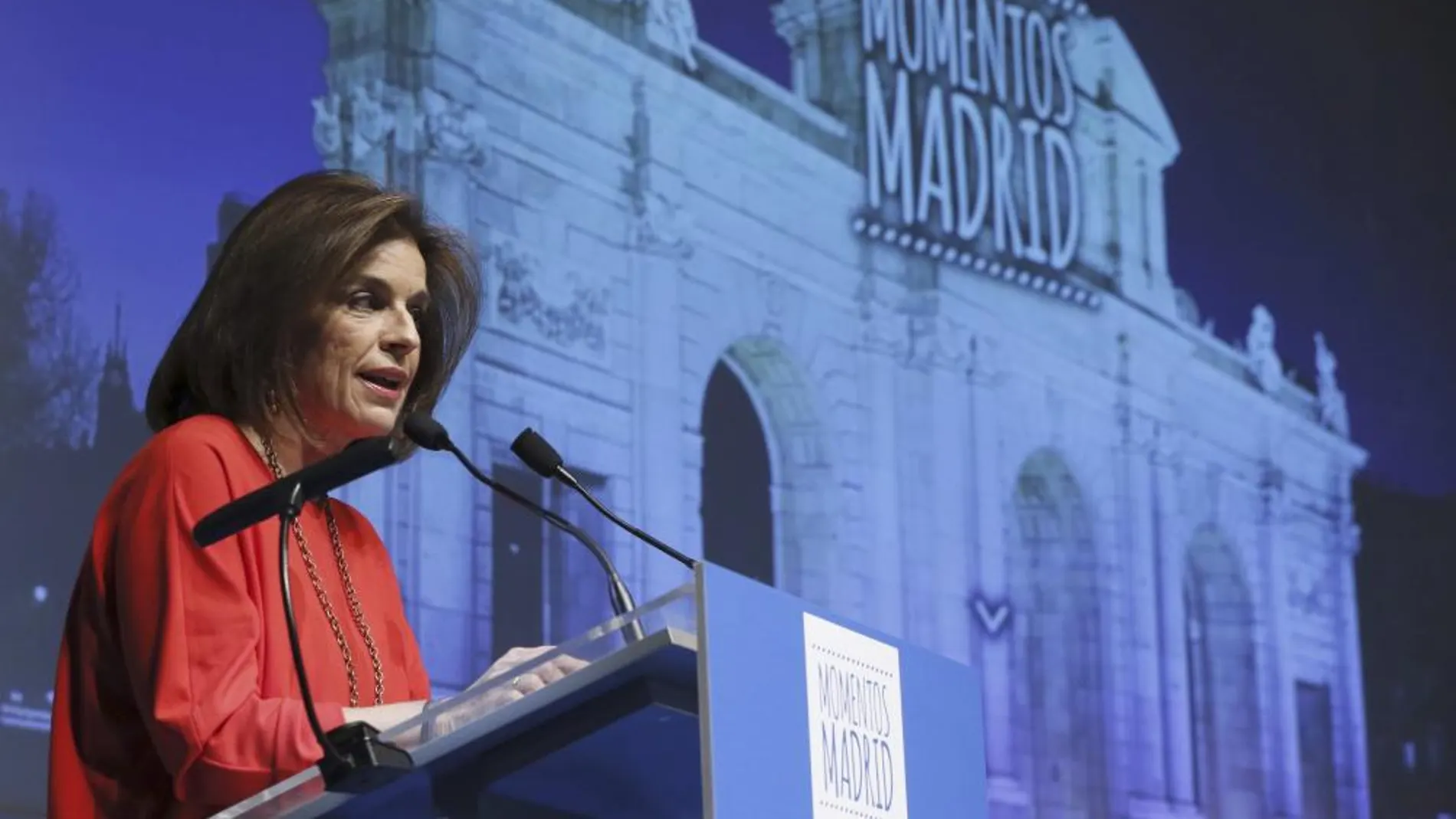 La alcaldesa de Madrid, Ana Botella, llenó la Real Fábrica de Tapices
