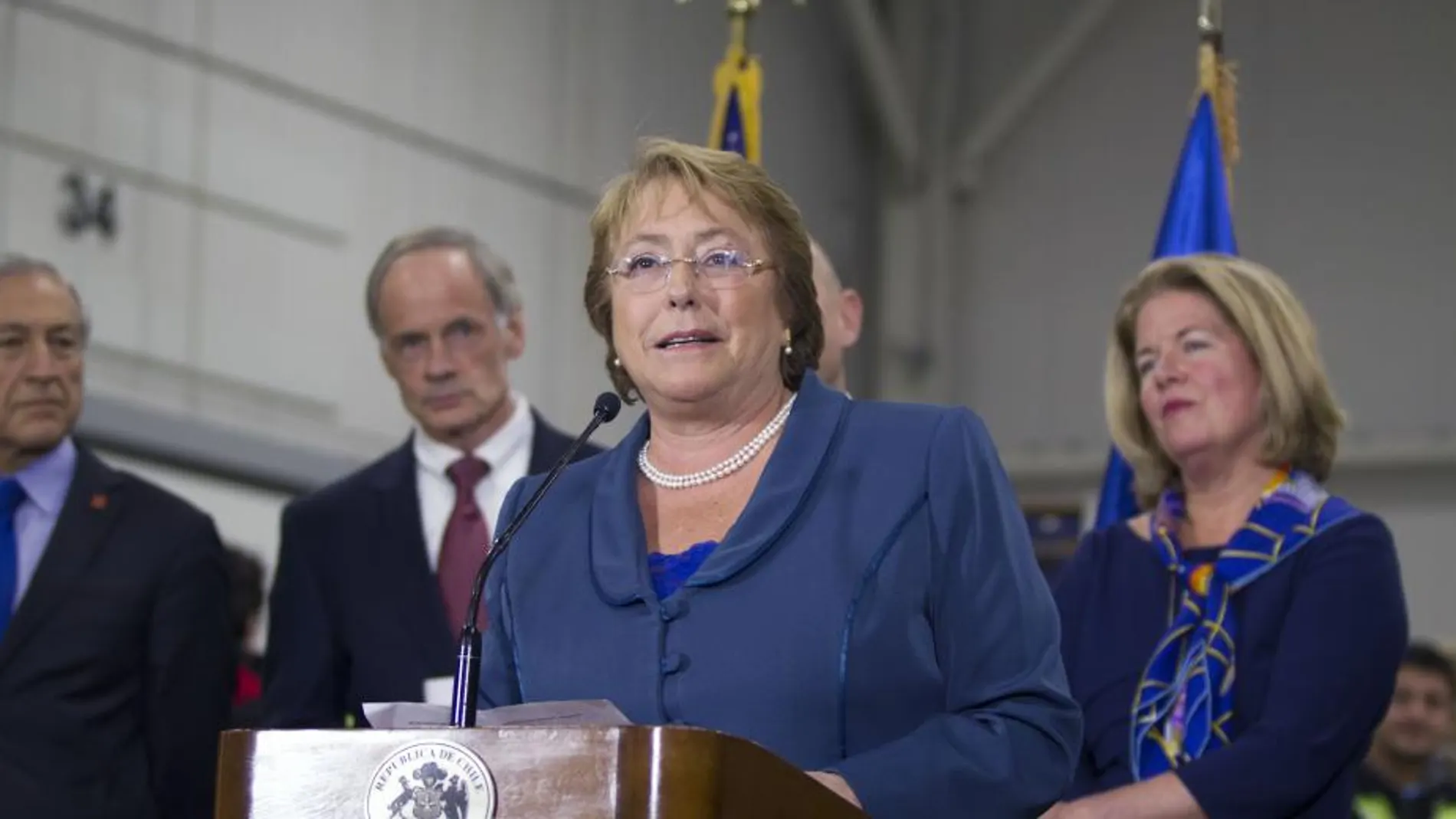 La presidenta Michelle Bachelet