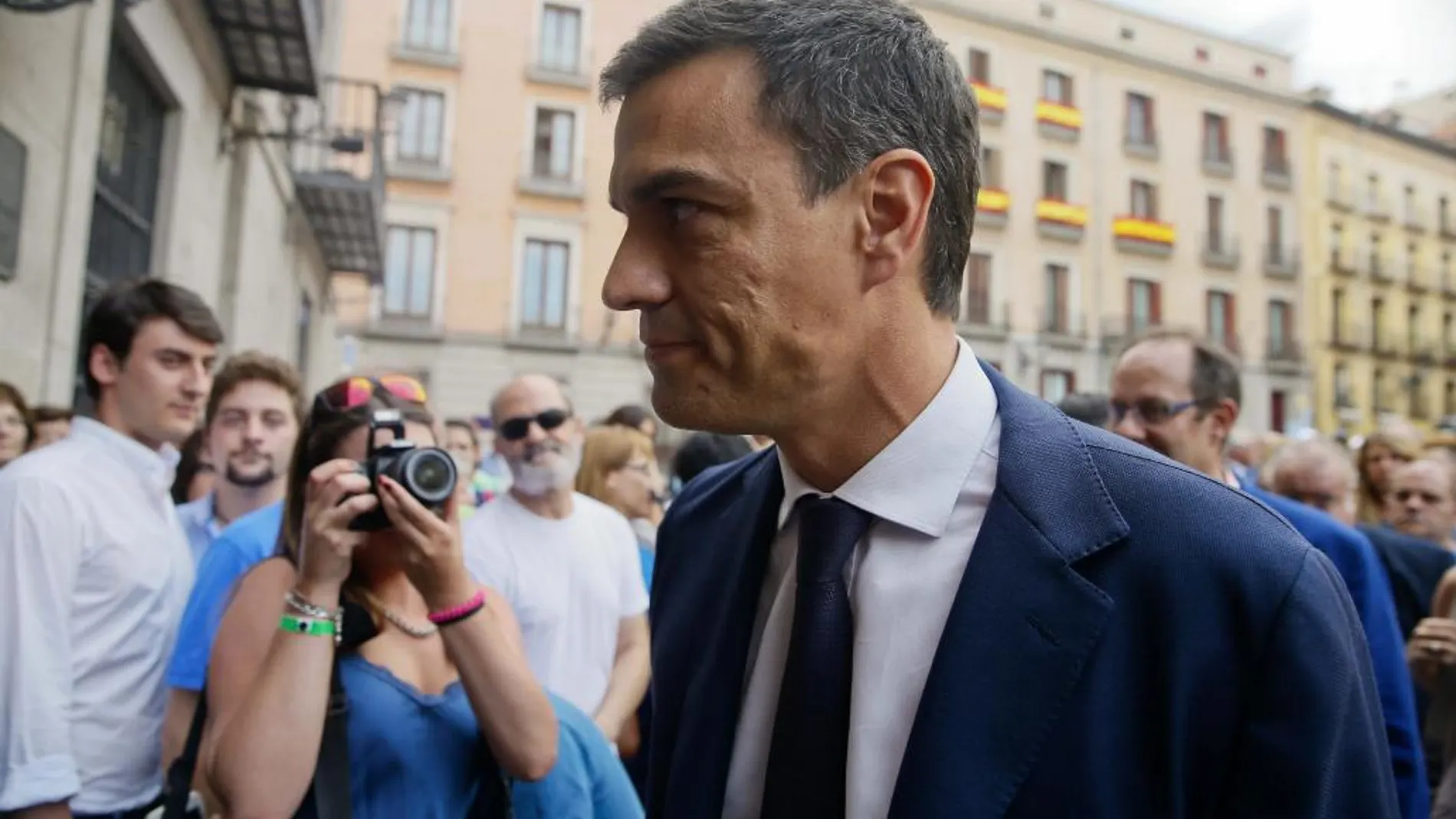 El secretario general del PSOE, Pedro Sánchez