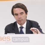 Aznar en el Campus Faes el pasado día 1