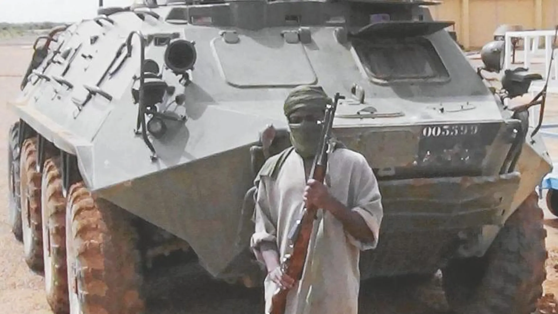 Guerrilleros de Al Qaeda en Mali