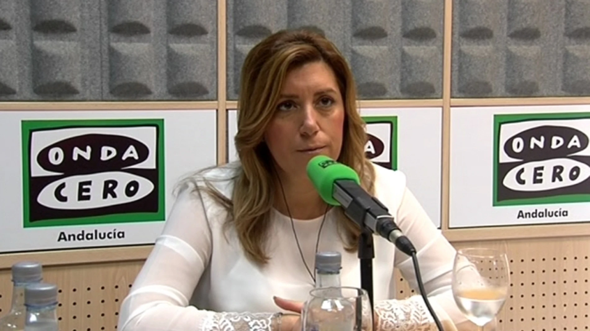 Susana Díaz, en «Más de uno», de Onda Cero