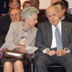 El expresidente de la Generalitat Jordi Pujol y su esposa, Marta Ferrusola, en una imagen de archivo