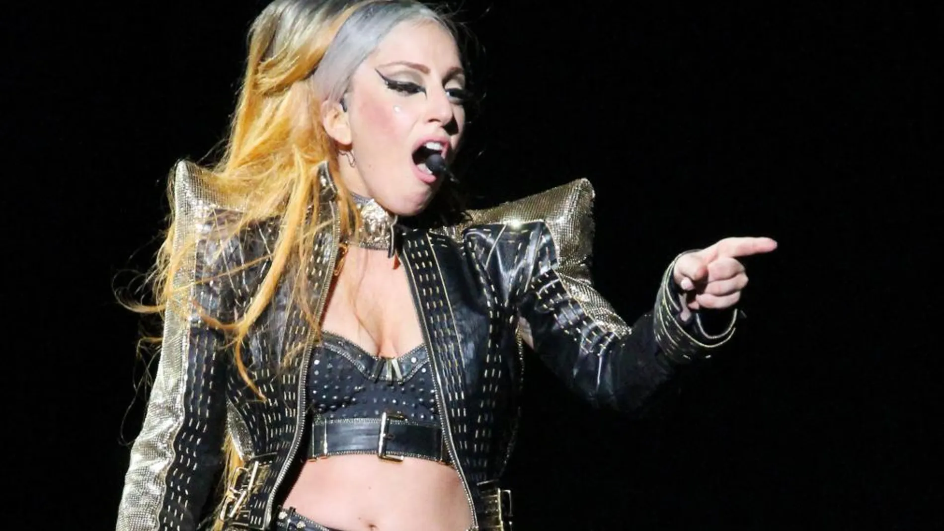 Lady Gagaen un concierto en Taipei, Taiwan