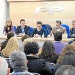 Castellano durante un encuentro de trabajo celebrado en Alicante.