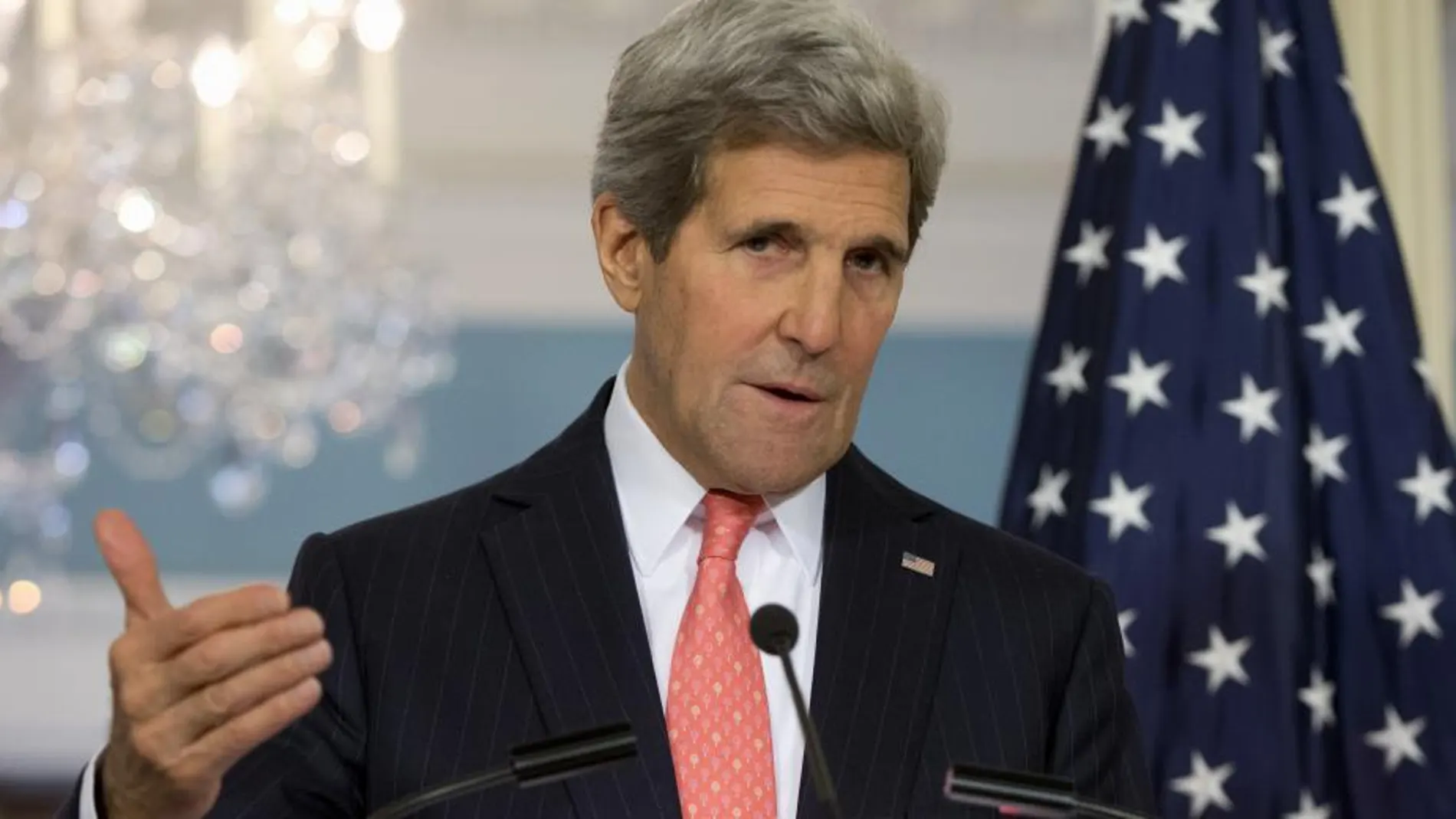 El secretario de Estado de EEUU, John Kerry