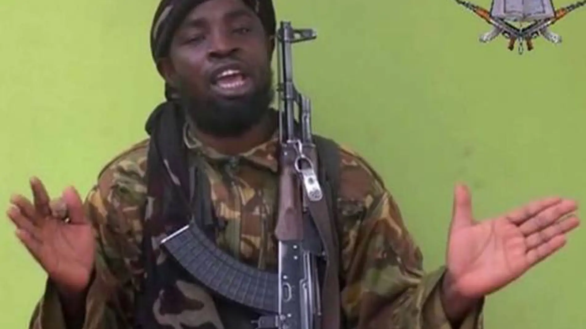 Abubakr Shekau hizo el anuncio en un mensaje de audio en árabe con subtítulos en inglés y en algunas partes en francés.