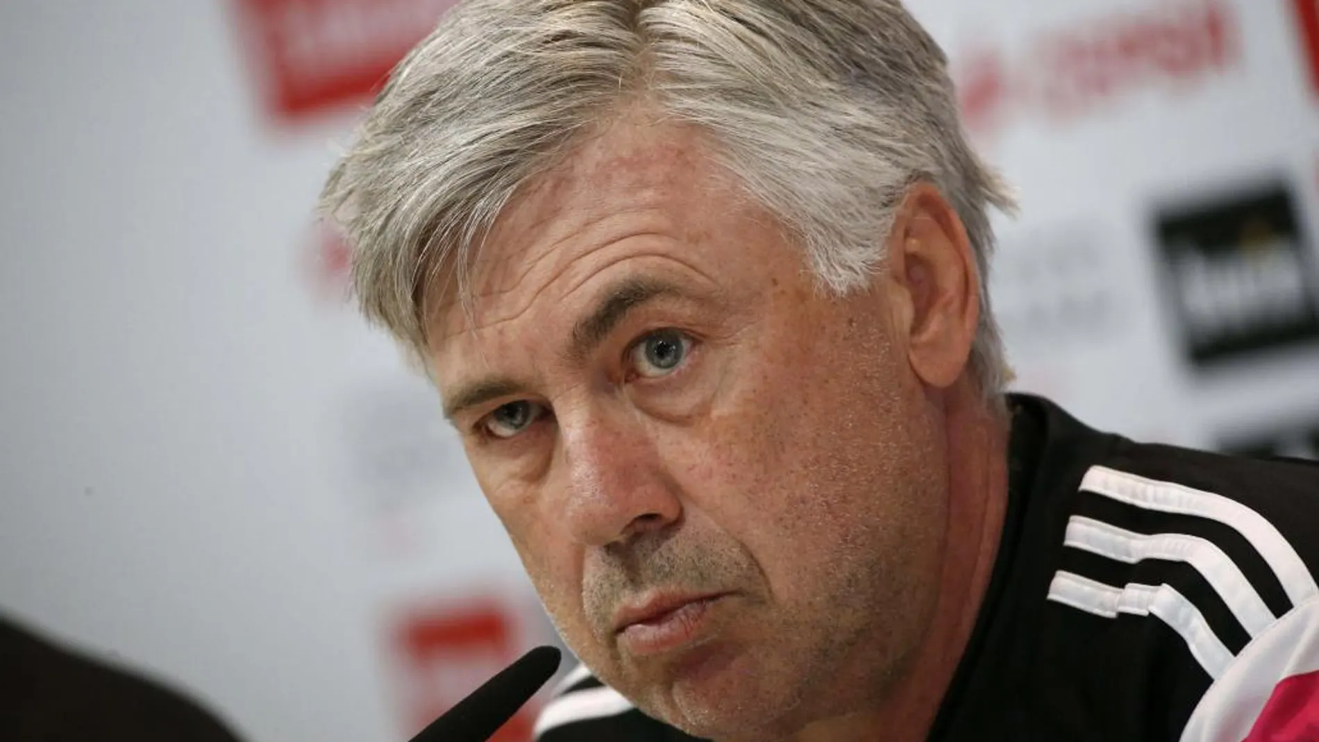 El técnico del Real Madrid, Carlo Ancelotti.