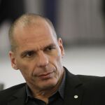El ministro girego de Finanzas, Yanis Varufakis, en la reunión de los ministros de Economía y Finanzas de la Unión Europea