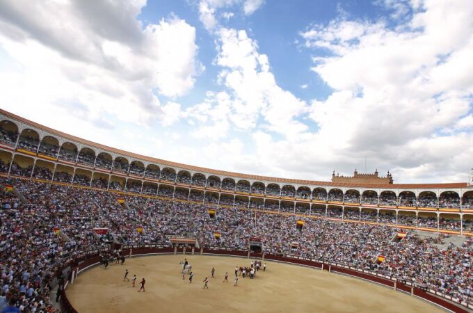 Imagen de la plaza de toros de Las Ventas