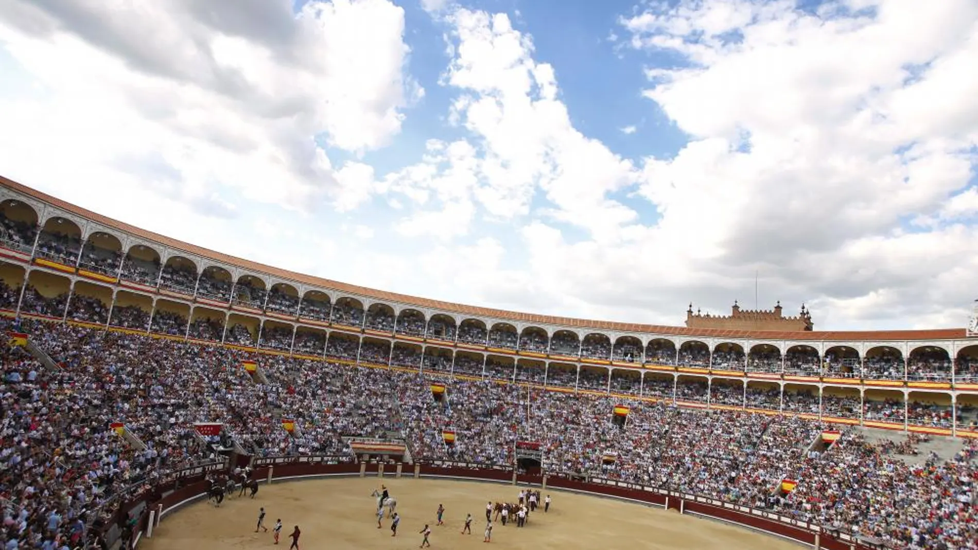 Imagen de la plaza de toros de Las Ventas