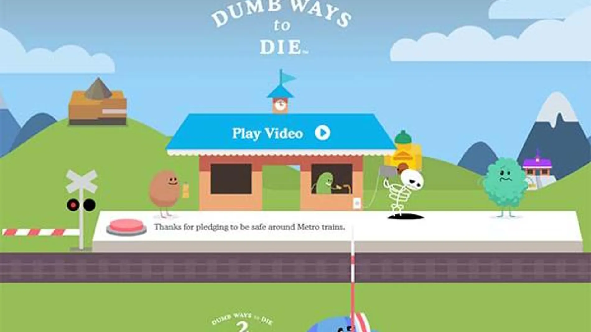 «Dumb Ways to Die 2», el juego de las muertes más estúpidas