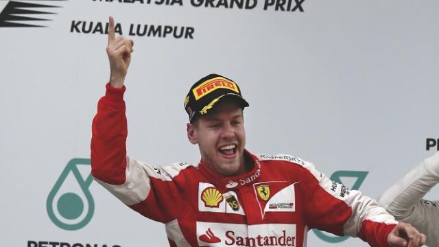 Vettel y Ferrari protagonizaron hace dos semanas en Sepang su primera victoria en casi dos años