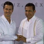 Enrique Peña Nieto, con Ollanta Humala, presidente del Perú