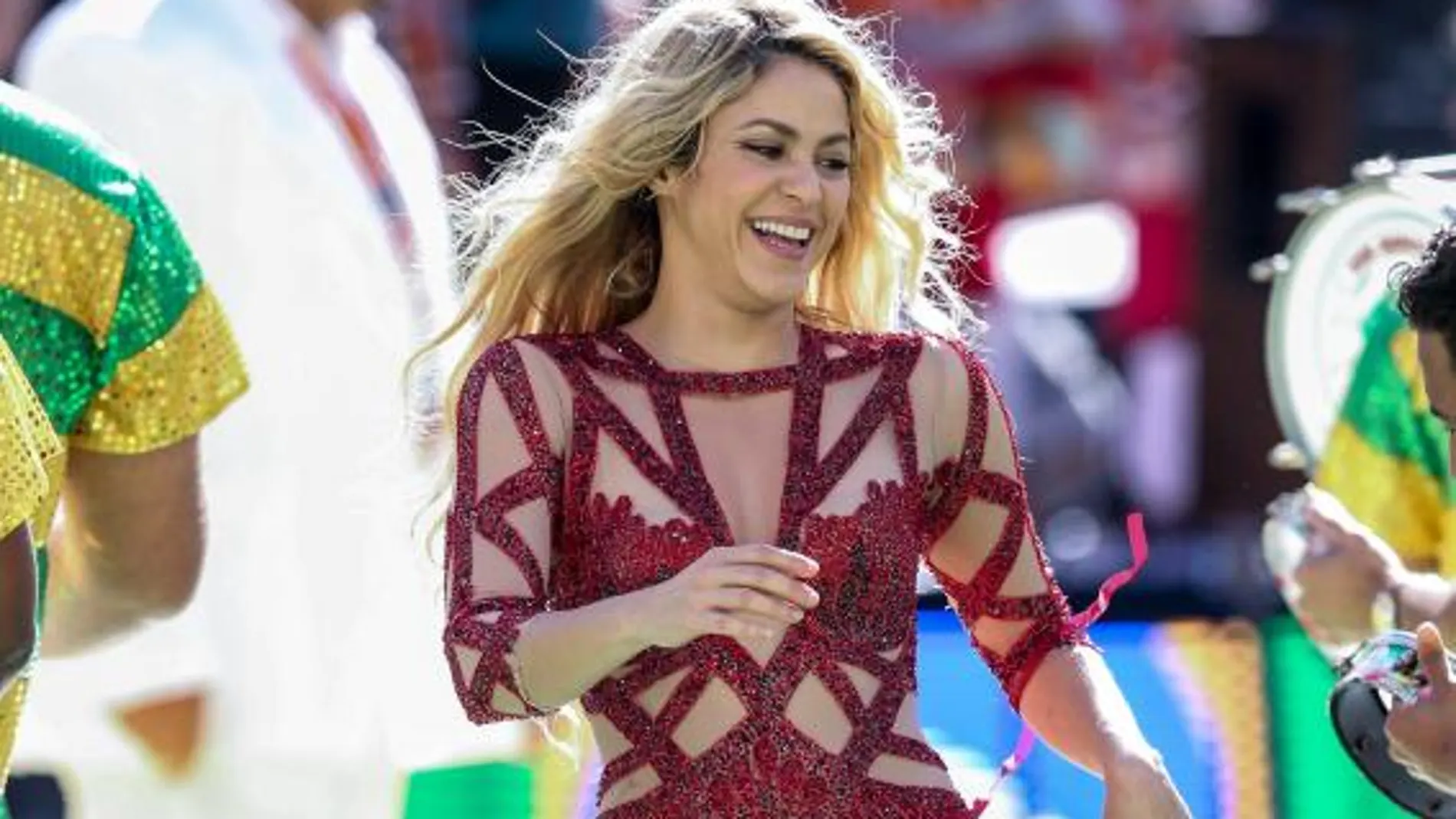 Actuación de Shakira en la clausura del Mundial de Brasil