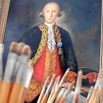 El retrato de Bernardo de Gálvez, que formará parte de los hombres ilustres de la historia de Estados Unidos