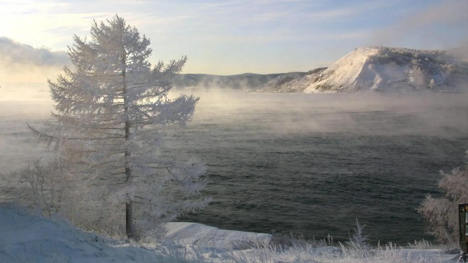Imagen del lago Baikal