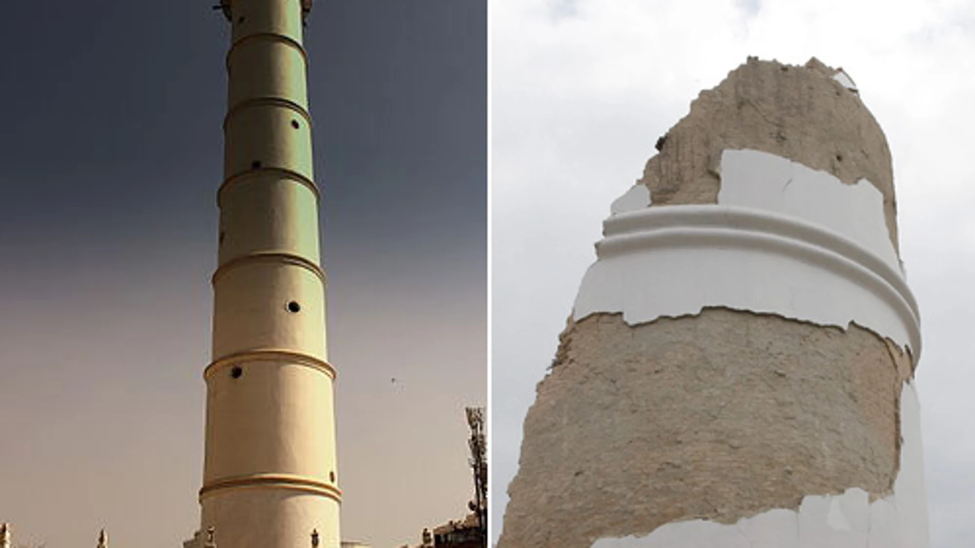 El Dharahara ha quedado completamente destruida