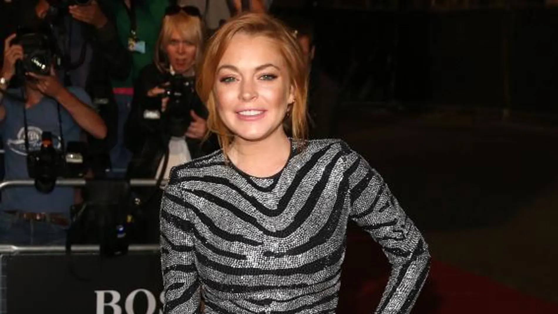 La actriz Lindsay Lohan