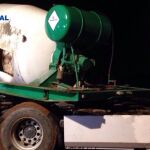 Interceptada en Portugal una hormigonera con 2,1 toneladas de hachís con destino España