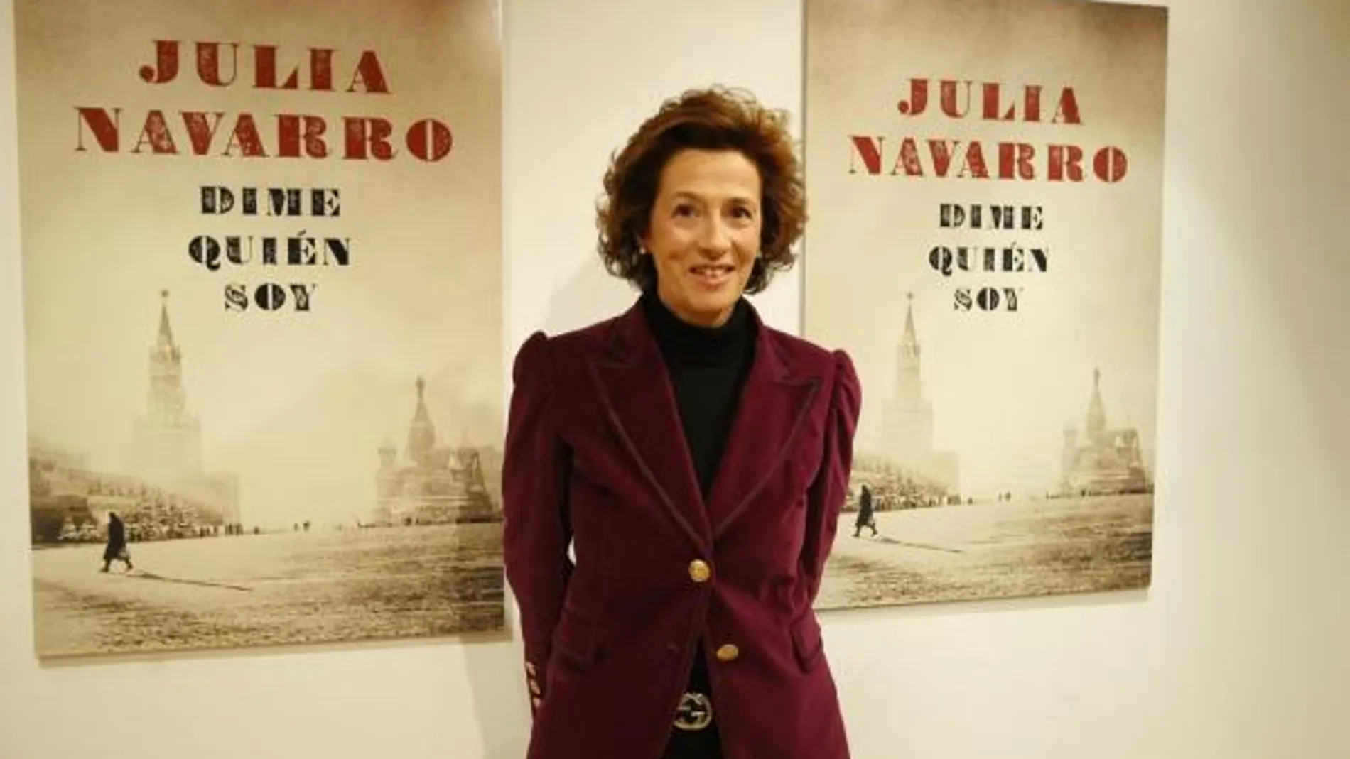 La escritora Julia Navarro