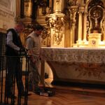 Búsqueda de Cervantes con un georradar en el convento de las Trinitarias